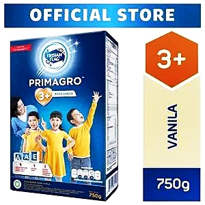 Frisian flag 3+ susu bubuk pertumbuhan vanila 750g