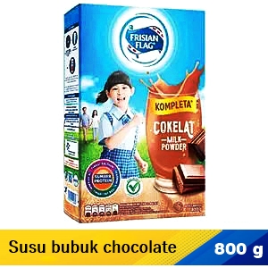 Frisian flag susu bubuk instant kompleta chocolate 800g