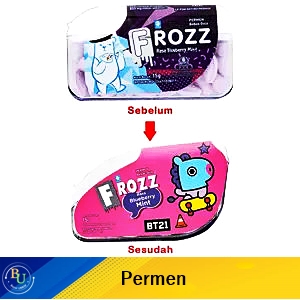 Frozz Candy Blueberry Mint 15G