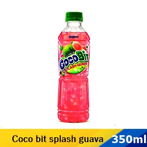 Fruitamin minuman coco bit splash guava 350ml