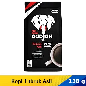 Gadjah Kopi Tubruk Asli 138G