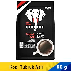 Gadjah Kopi Tubruk Asli 60G