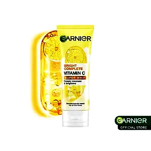 Garnier bright complete super whip vitamin c 100ml