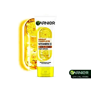 Garnier bright complete vit c facial wash 100ml