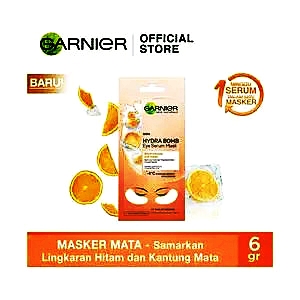 Garnier eye serum mask hydra bomb orange 6g