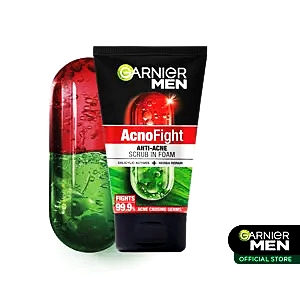 Garnier men acno fight foam 6 in 1 anti acne 100ml