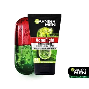 Garnier men acno fight wasabi foam 100ml
