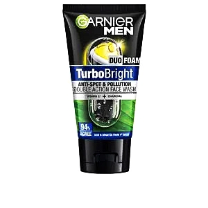 Garnier turbo bright dark spots + pore whitening super duo foam 50ml