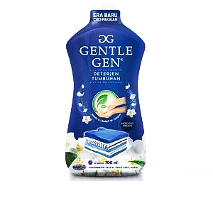 Gentle gen deterjen cair morning breeze 700ml