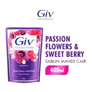 Giv body wash flower & berry 400ml
