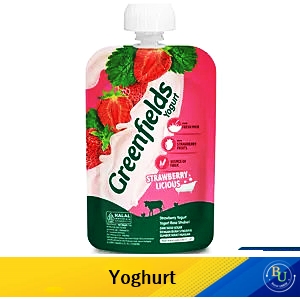 Greenfields Yogurt Strawberry 110g