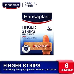 Hansaplast Plester Finger Strips 6's