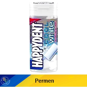 Happydent Chewing Gum Cool Mint 28G