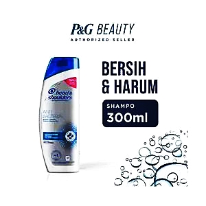 Head & shoulders shampoo anti dandruff anti bacterial bersih & harum 300ml