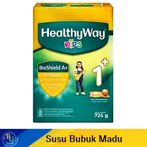 Healthyway 1+ susu pertumbuhan bio shield a+ madu 725g
