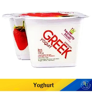 Heavenly blush greek yogurt strawbery 100g