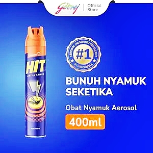 Hit Insektisida Spray Orange 400mL