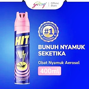 Hit Insektisida Spray Pink Blossom 400mL