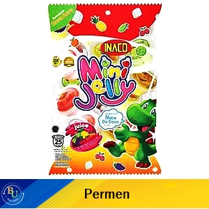 Inaco Mini Jelly 25'S Mix Flavour
