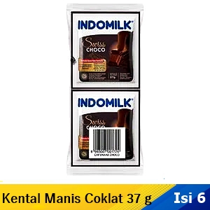 Indomilk Kental Manis Coklat 6X37g