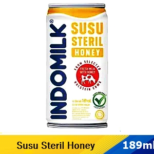 Indomilk Susu Steril Honey 189mL
