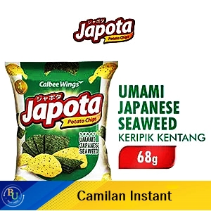 Japota potato chips umami japanese seaweed 68g