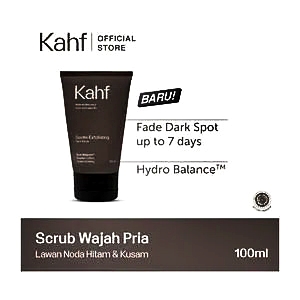 Kahf face scrub gentle exfoliating 100ml
