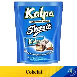 Kalpa Wafer Share It Cokelat Kelapa 90G