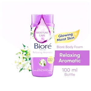 Kao biore body foam relaxing aromatic jasmine 100ml