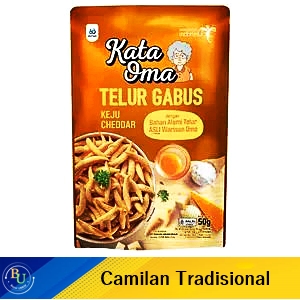 Kata Oma Snack Telur Gabus Keju 50G