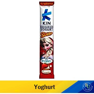 Kin bulgarian yogurt slurp kids strawberry 45g