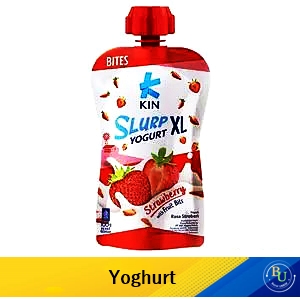 Kin bulgarian yogurt slurp xl strawberry 100g