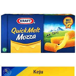 Kraft Cheese Quick Melt Mozza 165G