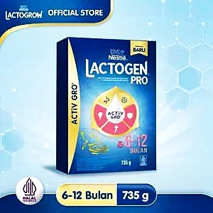 Lactogen 2 susu bayi formula dha+prebio 1 735g