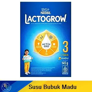 Lactogrow 3 susu pertumbuhan 1+ madu 145g
