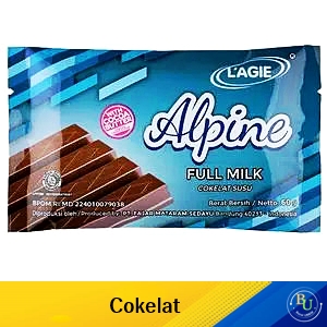 L'agie Chocolate Alpine Full Milk 60G