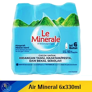 Le Minerale Air Mineral 6X330mL