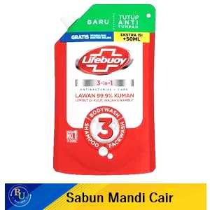 Lifebuoy 3 In 1 Anti Bacterial 450mL