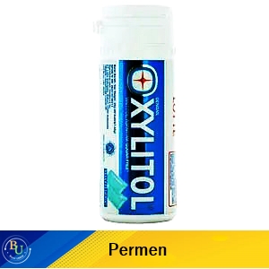 Lotte chewing gum sugar free xylitol fresh mint 27.55g