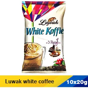 Luwak White Koffie 3 Rasa 10X20g