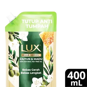 Lux Body Wash Hijab Zaitun & Madu 400mL