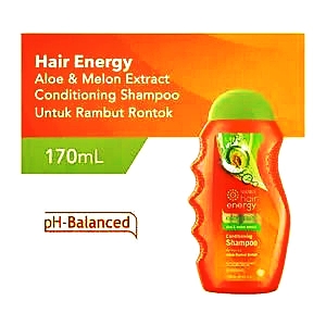 Makarizo hair energy fibertherapy shampoo aloe & melon 170ml
