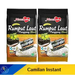 Mamasuka rumput laut panggang (nori) 2x4.5g