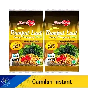 Mamasuka rumput laut panggang (nori) jagung bakar 2x4.5g