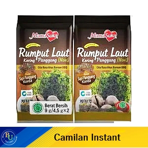 Mamasuka rumput laut panggang (nori) sapi panggang korea 2x4.5g