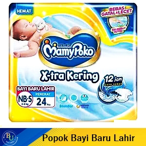 Mamy poko,baby diapers standar 24's tipe perekat s