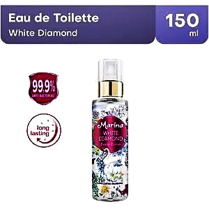 Marina eau de toilette white diamond 150ml