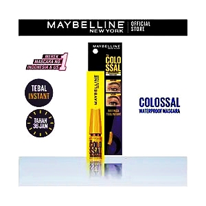 Maybelline mascara the colossal black waterproof 9.2ml
