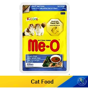 Me-o cat food otak-otak with white fish 80g