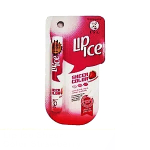 Mentholatum lip ice sheer color strawberry 2g